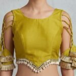 Yellow Embellished Blouse